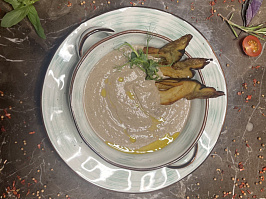 Крем-суп с белыми грибами
